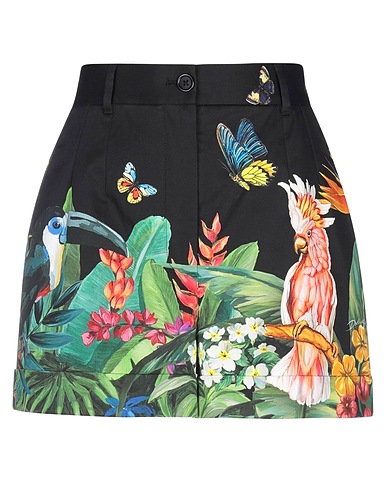 DOLCE&GABBANA Shorts & Bermuda Black 97% Cotton, 3% Elastane