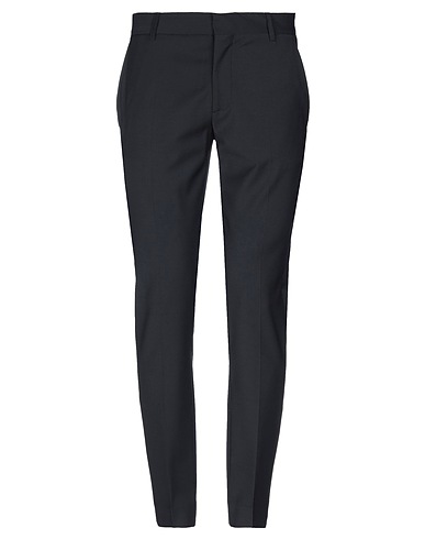 GREY DANIELE ALESSANDRINI Casual pants Midnight blue 55% Wool, 41% Polyester, 4% Elastane
