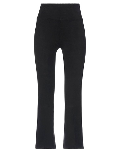 SPRWMN Pantalone Nero 100% Pelle di agnello