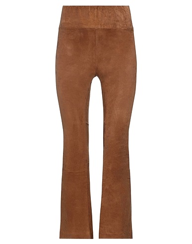SPRWMN Casual trouser Camel 100% Lambskin