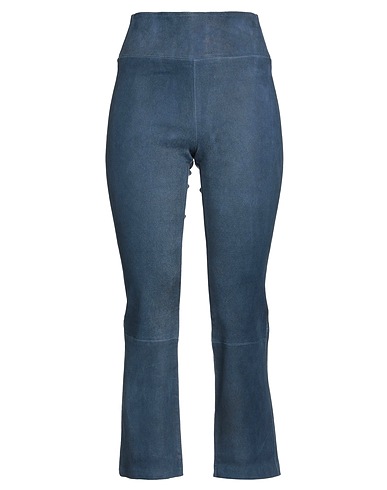 SPRWMN Casual pants Midnight blue 100% Lambskin