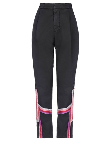 P_JEAN Pantalone Nero 96% Cotone, 4% Elastan