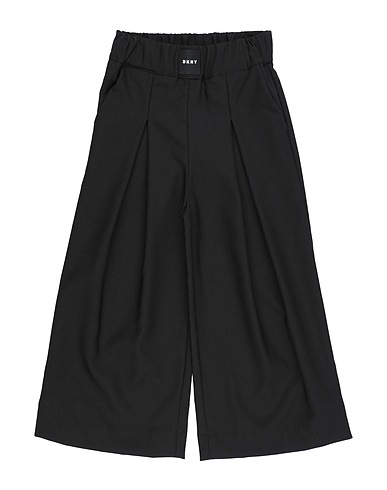 DKNY Casual trouser Black 79% Polyester, 19% Viscose, 2% Elastane