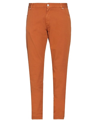 PT Torino パンツ キャメル コットン 98% / ポリウレタン 2%