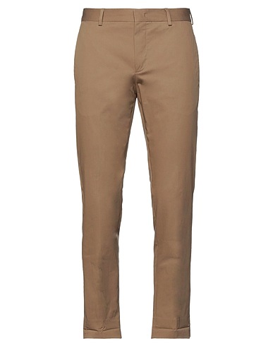 PT Torino Casual trouser Khaki 49% Cotton, 46% Polyamide, 5% Elastane