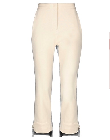 8PM Casual pants Ivory 65% Cotton, 35% Polyester