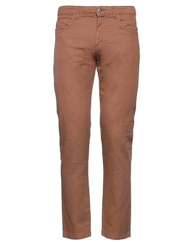 LES COPAINS Hosen Braun 98% Baumwolle, 2% Elastan