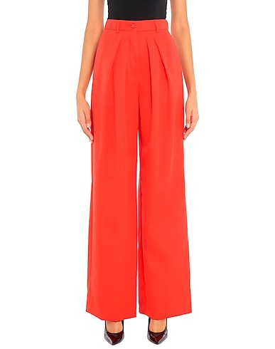 ROCHAS Hosen Rot 100% Wolle