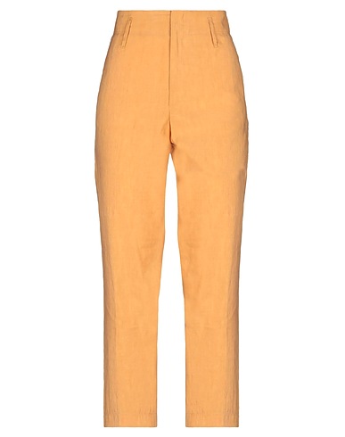 FORTE_FORTE Pantalone Albicocca 50% Cotone, 50% Lino