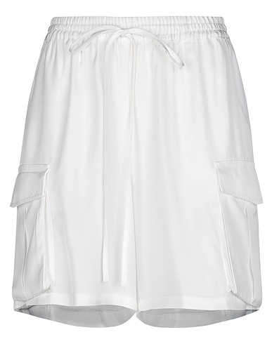 P.A.R.O.S.H. Shorts & Bermuda White 100% Triacetate