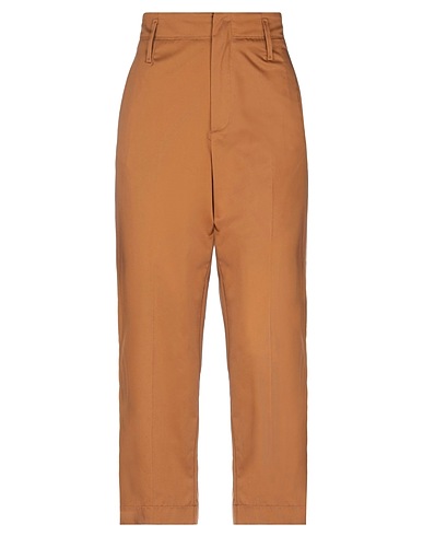 FORTE_FORTE Pantalon Camel 100% Coton