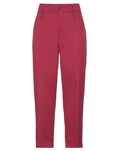 FORTE_FORTE Casual trouser Garnet 100% Cotton