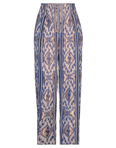 FORTE_FORTE Hosen Blau 62% Viskose, 25% Baumwolle, 13% Polyester