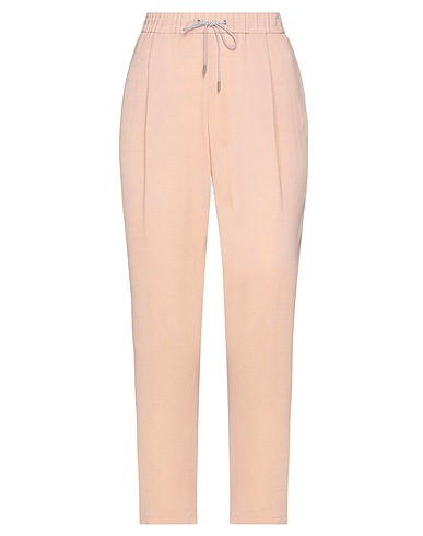 FABIANA FILIPPI Pantalone Sabbia 57% Acetato, 43% Seta, Ecobrass