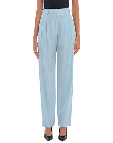 STELLA McCARTNEY Casual pants Sky blue 97% Wool, 3% Elastane