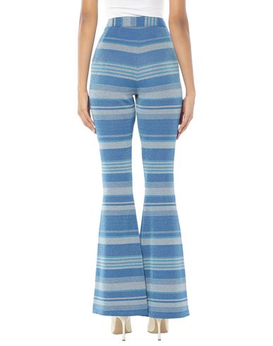 Shop Giuliette Brown Woman Pants Bright Blue Size 2 Viscose, Polyamide, Polyester, Elastane