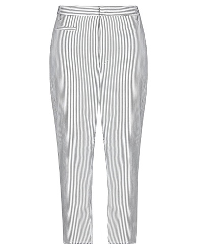 DONDUP Casual pants White 99% Cotton, 1% Elastane
