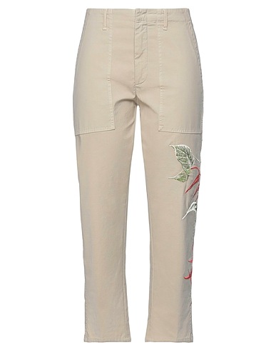 DONDUP Casual trouser Beige 98% Cotton, 2% Elastane