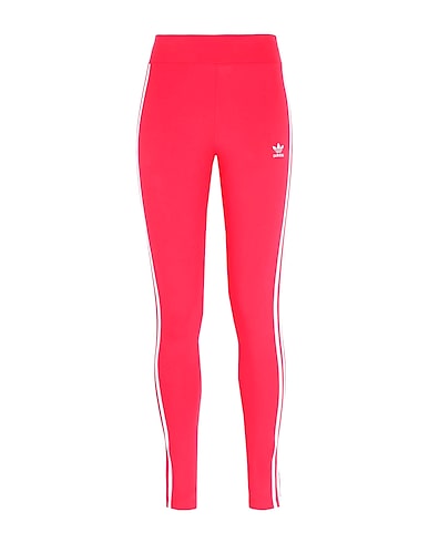 ADIDAS ORIGINALS ADIDAS ORIGINALS 3 STR TIGHT WOMAN LEGGINGS FUCHSIA SIZE 2 COTTON, ELASTANE