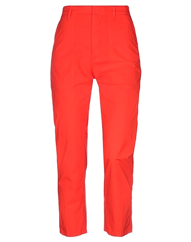 DONDUP Casual trouser Red 97% Cotton, 3% Elastane