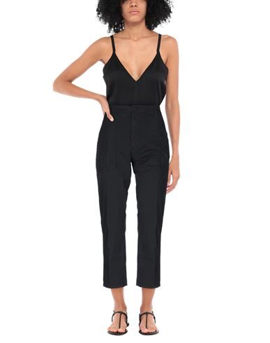 Dondup Woman Pants Black Size 26 Cotton, Elastane In Black