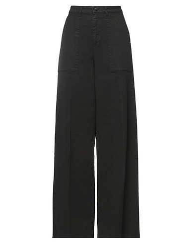 DEPARTMENT 5 Casual trouser Black 98% Cotton, 2% Elastane
