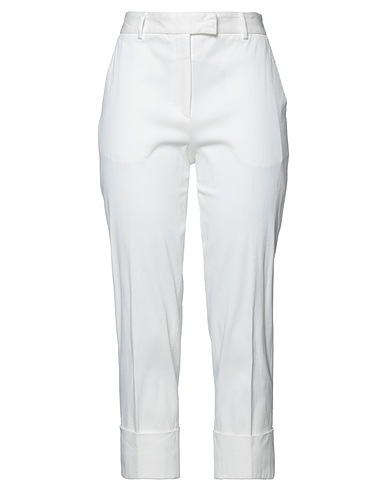 ANTONELLI Casual trouser White 98% Cotton, 2% Elastane