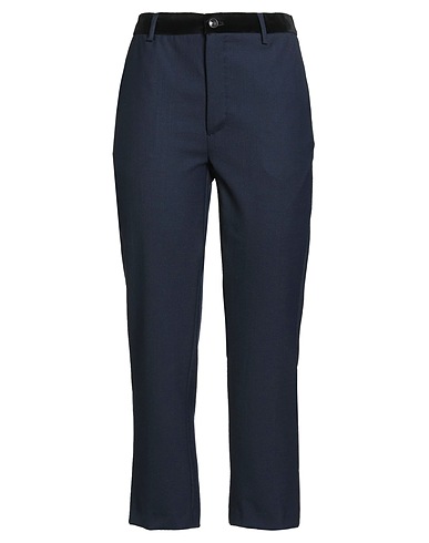TRUE TRADITION Pantalone Blu navy 53% Poliestere, 45% Lana Vergine, 2% Elastan
