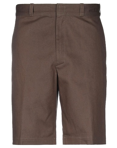 GRIFONI Shorts & Bermuda Military green 100% Cotton