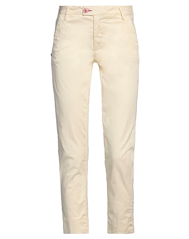 BARONIO Pantalon Beige 97% Coton, 3% Élasthanne