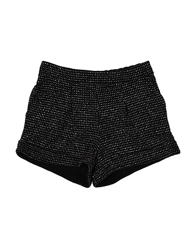 PHILOSOPHY di LORENZO SERAFINI Shorts & Bermuda Black 91% Polyamide, 5% Elastane, 4% Metallic fiber