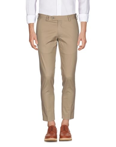 MESSAGERIE MESSAGERIE MAN PANTS KHAKI SIZE 36 COTTON, ELASTANE 13513928DW 5