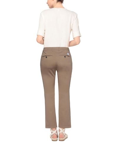 Shop Department 5 Woman Pants Khaki Size 29 Cotton, Elastane In Beige