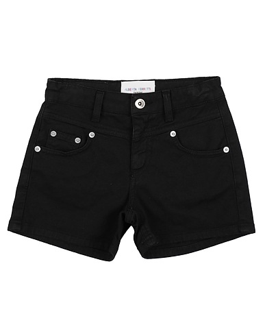 ALBERTA FERRETTI Shorts & Bermuda Black 97% Cotton, 3% Elastane