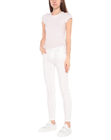 Shop Liu •jo Woman Pants White Size 27 Cotton, Polyester, Elastane