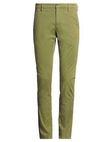 DONDUP Chinos VERDE 98% Cotton, 2% Elastane