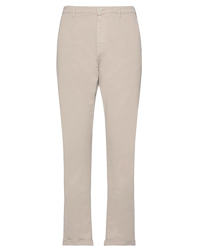 PENCE Casual trouser Beige 98% Cotton, 2% Elastane