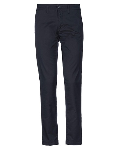 CARHARTT Casual trouser Midnight blue 46% Cotton, 38% Elastomultiester, 16% Polyester
