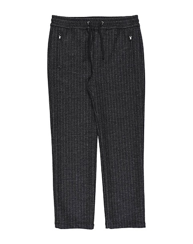 DOLCE&GABBANA パンツ チャコール ウール 75% / コットン 25%