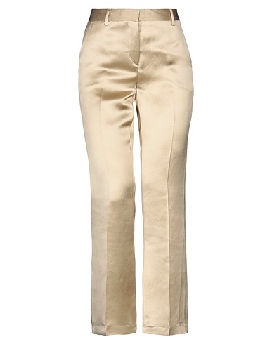 L' AUTRE CHOSE Casual trouser Beige 51% Linen, 49% Viscose