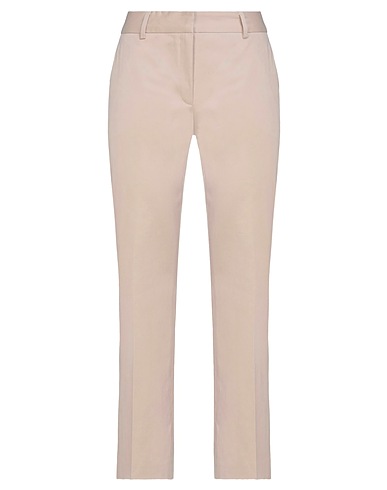 L' AUTRE CHOSE Casual trouser Beige 97% Cotton, 3% Elastane