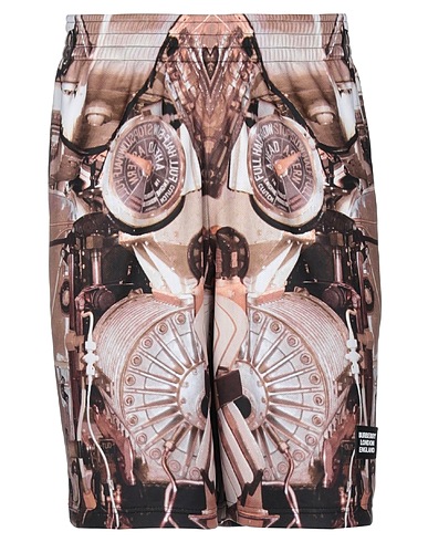 BURBERRY Shorts & Bermuda Brown 100% Polyester