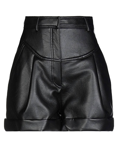 PHILOSOPHY di LORENZO SERAFINI Shorts & Bermuda Black 63% Viscose, 33% Polyester, 4% Other Fibres