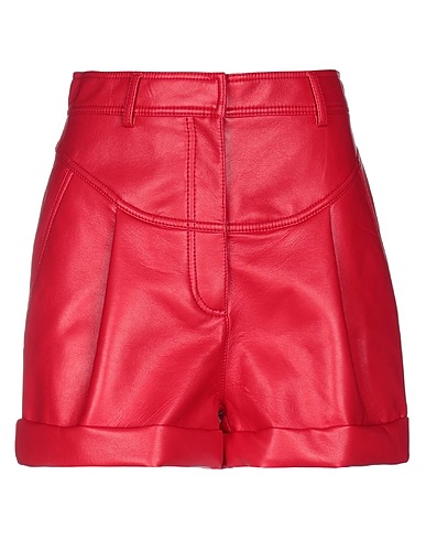 PHILOSOPHY di LORENZO SERAFINI Shorts & Bermuda Red 63% Viscose, 33% Polyester, 4% Other Fibres