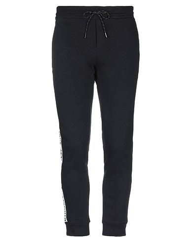 BIKKEMBERGS Casual trouser Black 80% Cotton, 20% Polyester, Elastane