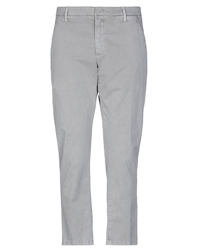 DONDUP Casual trouser Light grey 96% Cotton, 4% Elastane