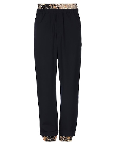 DRIES VAN NOTEN Casual trouser Black 100% Wool