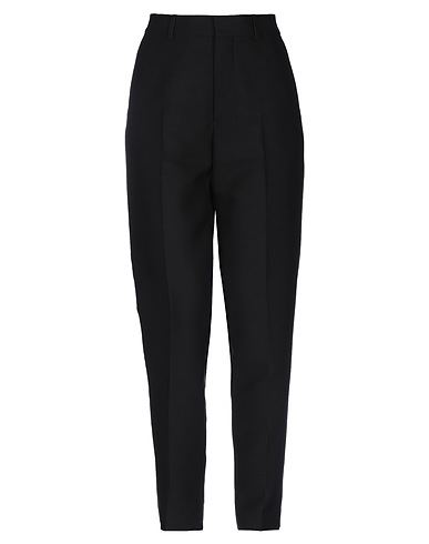 AMI ALEXANDRE MATTIUSSI Casual pants Black 73% Viscose, 27% Virgin Wool