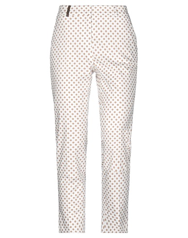 PESERICO Casual trouser Beige 98% Cotton, 2% Elastane, Soft Leather