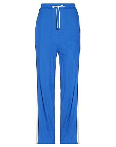 SUOLI Casual pants Blue 81% Viscose, 16% Polyamide, 3% Elastane